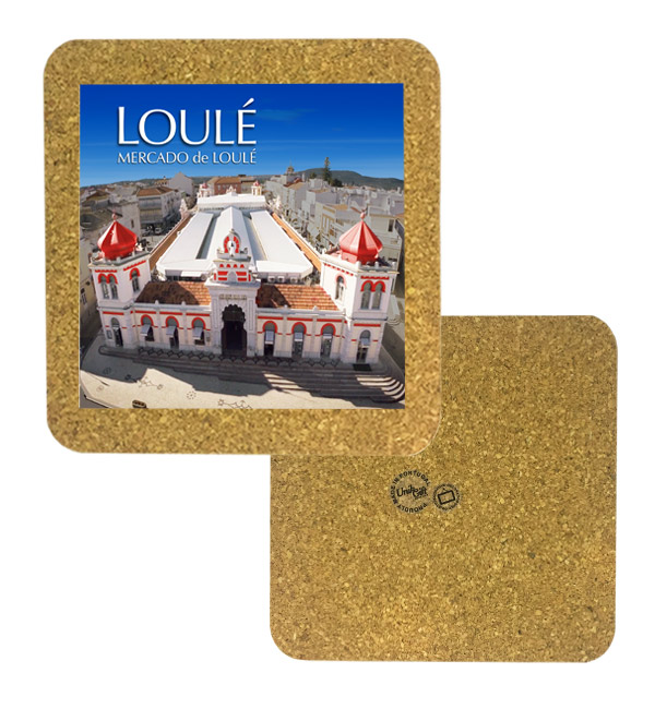 Tile 15cm in cork base