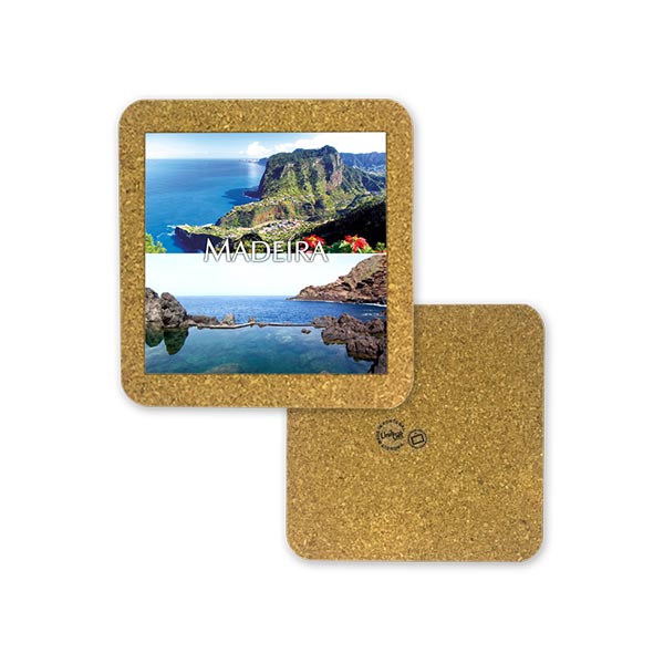 Tile 15cm in cork base
