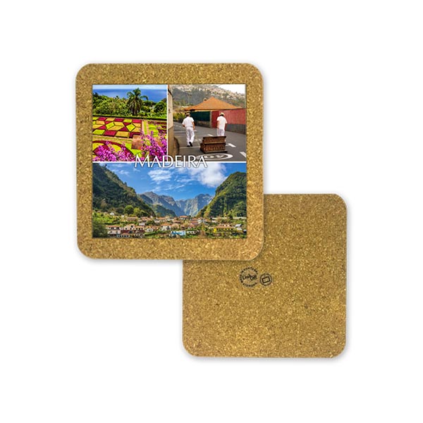 Tile 15cm in cork base