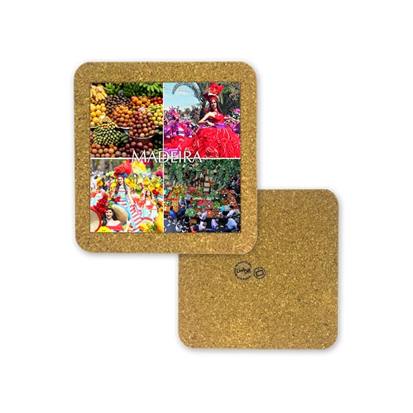 Tile 15cm in cork base