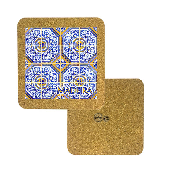 Tile 10cm in cork base