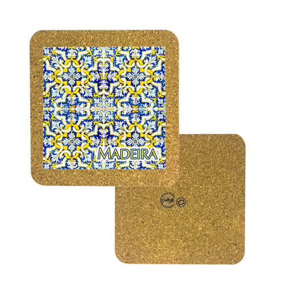 Tile 15cm in cork base