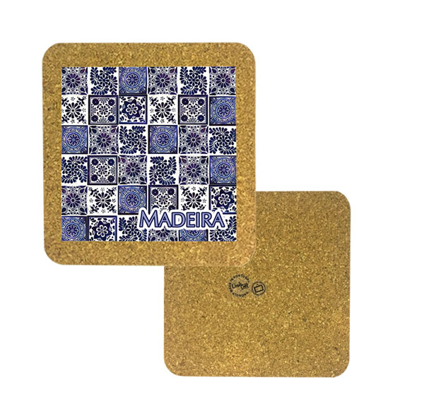 Tile 15cm in cork base