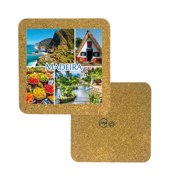 Tile 10cm in cork base