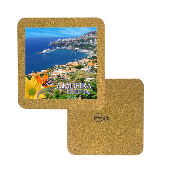 Tile 10cm in cork base