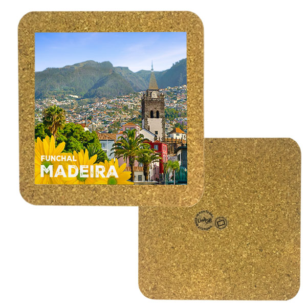 Tile 15cm in cork base