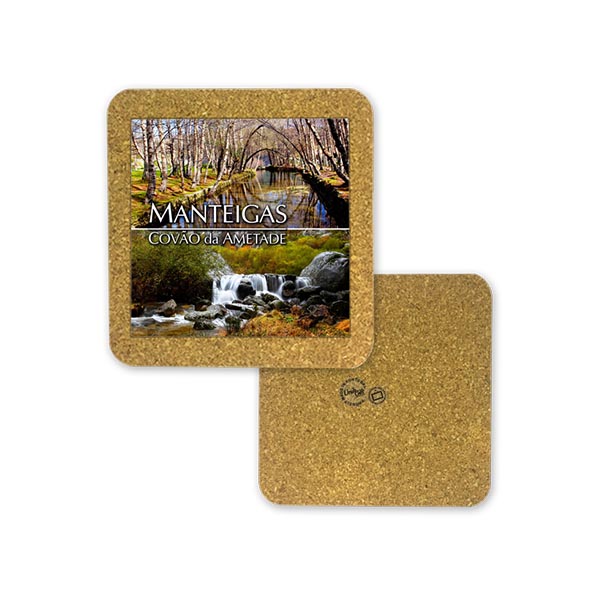 Tile 10cm in cork base