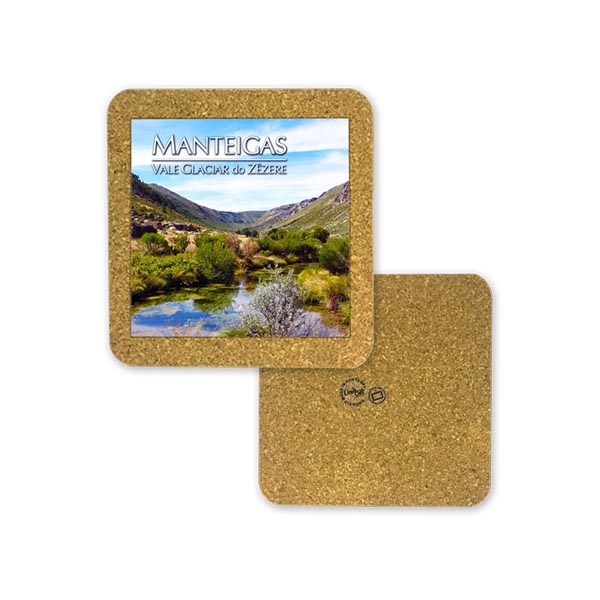 Tile 10cm in cork base