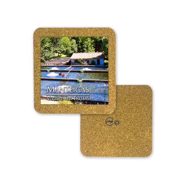 Tile 10cm in cork base