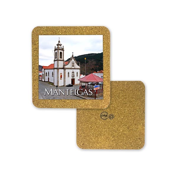 Tile 10cm in cork base