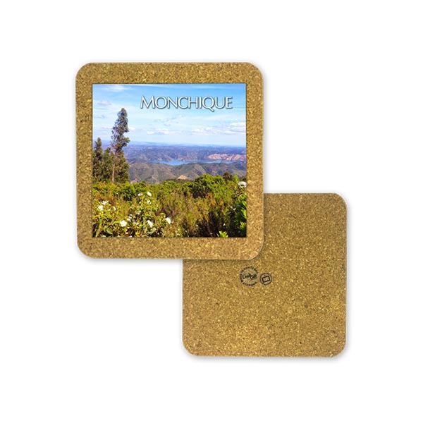 Tile 10cm in cork base