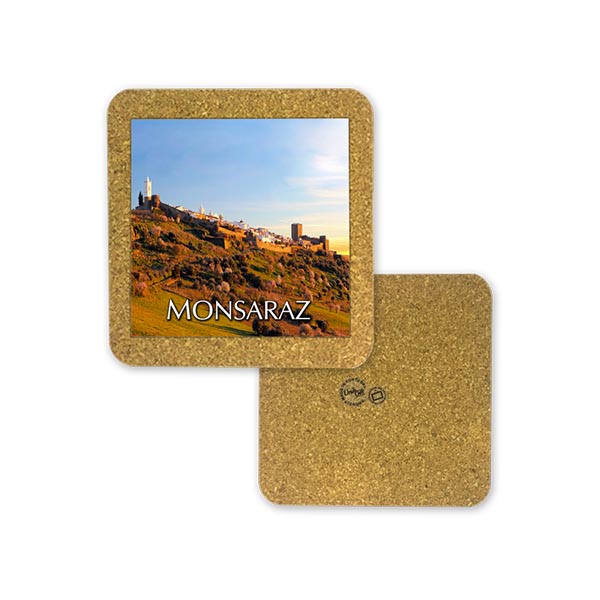 Tile 10cm in cork base