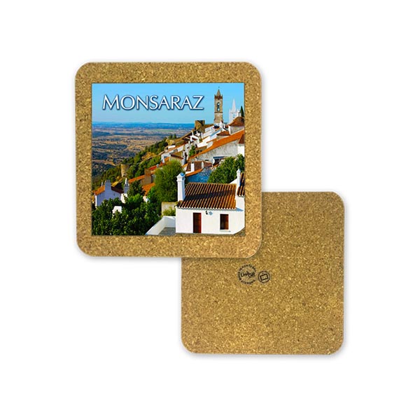 Tile 10cm in cork base