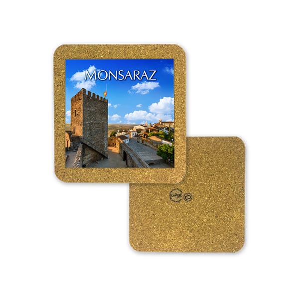 Tile 10cm in cork base