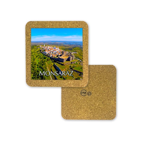 Tile 10cm in cork base