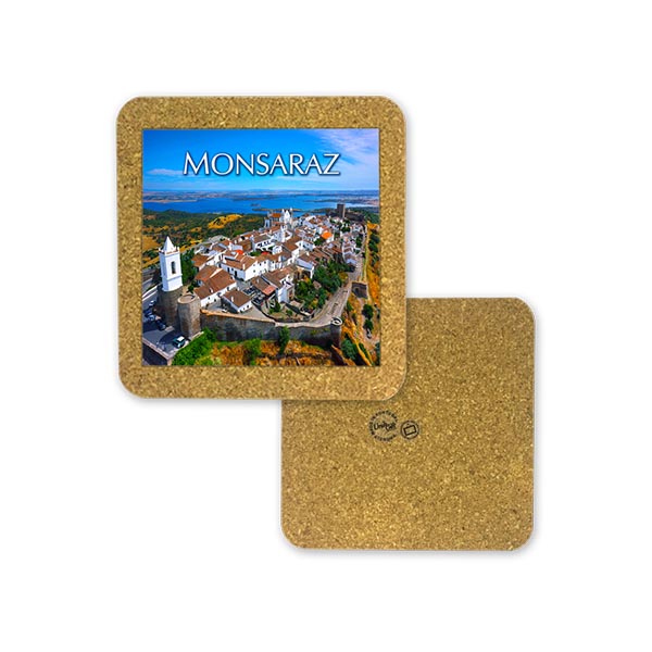 Tile 10cm in cork base