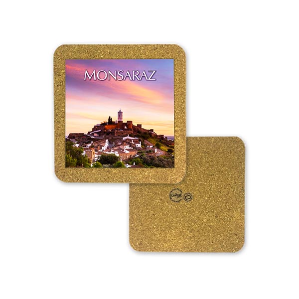 Tile 10cm in cork base