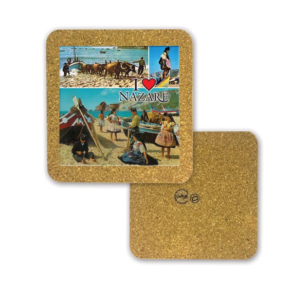 Tile 10cm in cork base