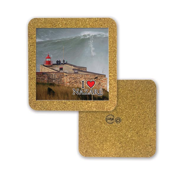 Tile 10cm in cork base