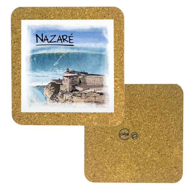 Tile 15cm in cork base