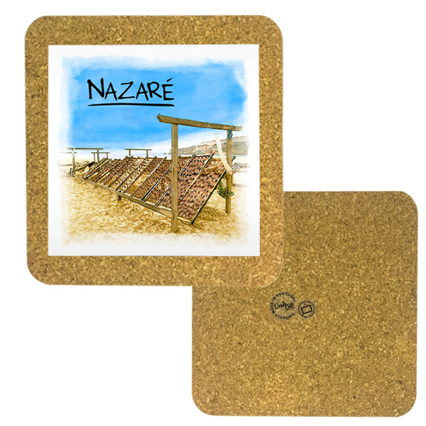 Tile 15cm in cork base