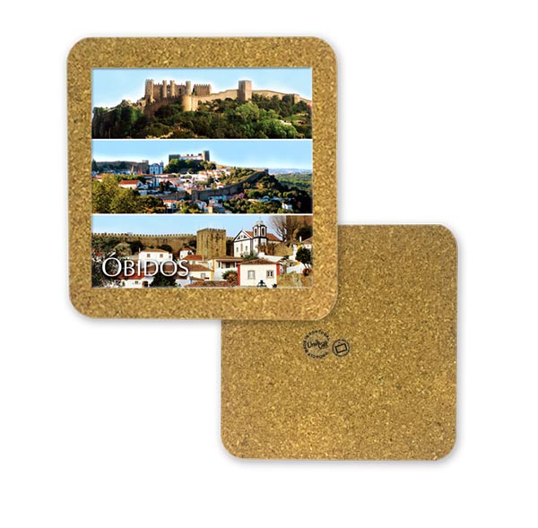 Tile 15cm in cork base