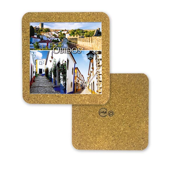 Tile 15cm in cork base