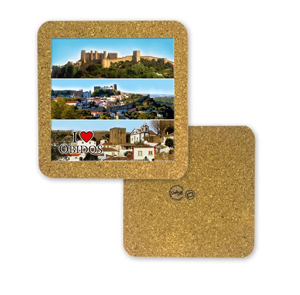 Tile 15cm in cork base