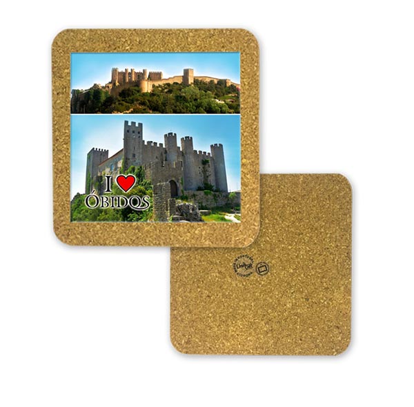 Tile 15cm in cork base