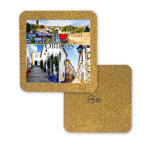 Tile 15cm in cork base