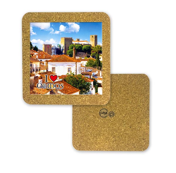 Tile 15cm in cork base