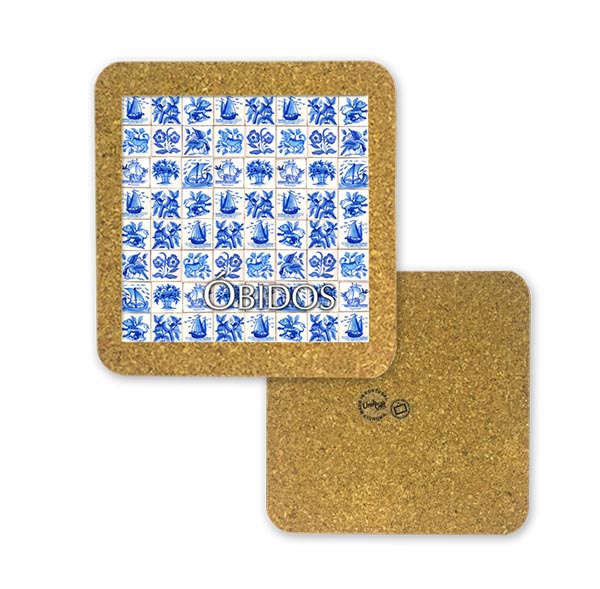 Tile 15cm in cork base