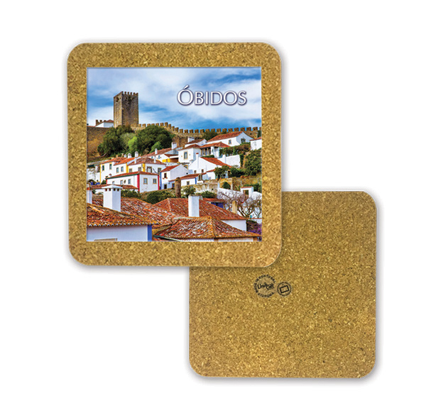 Tile 15cm in cork base