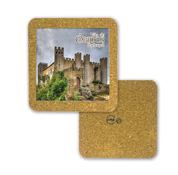 Tile 15cm in cork base
