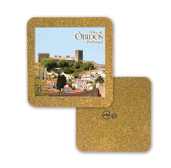 Tile 15cm in cork base