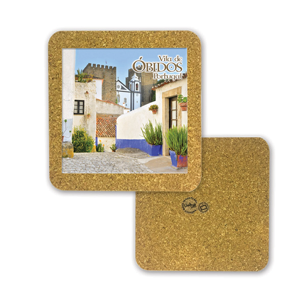 Tile 15cm in cork base