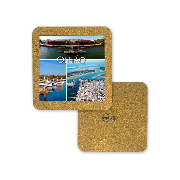 Tile 15cm in cork base