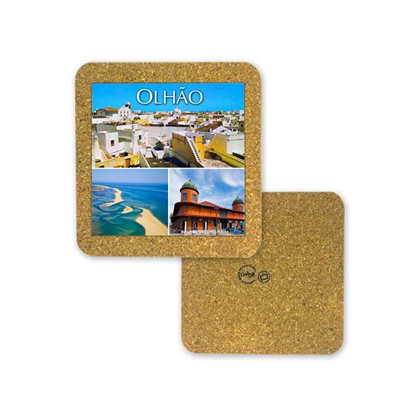 Tile 15cm in cork base