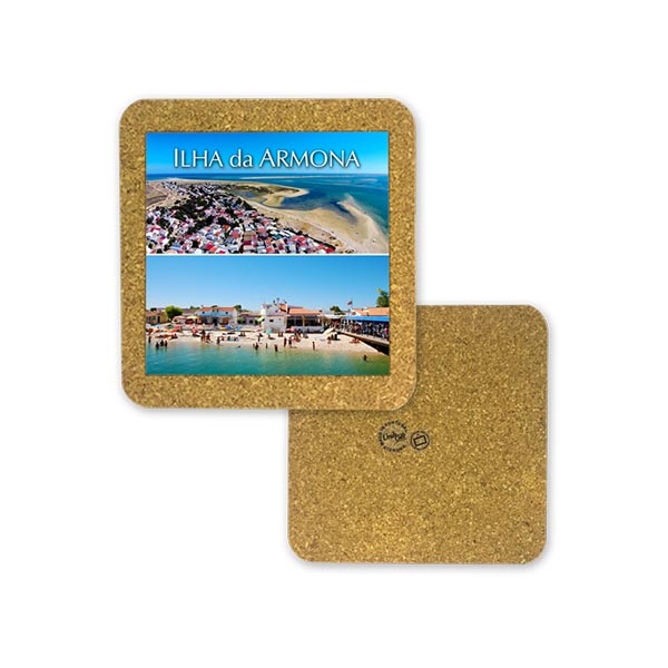 Tile 15cm in cork base