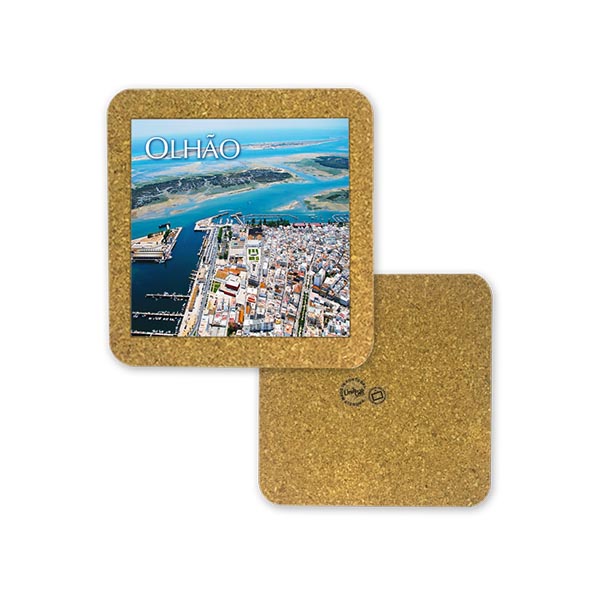 Tile 10cm in cork base