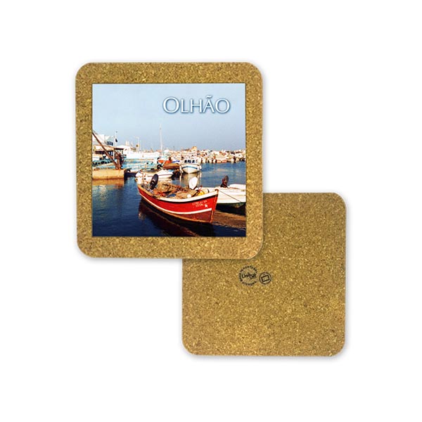 Tile 10cm in cork base