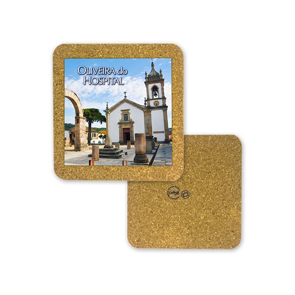 Tile 10cm in cork base