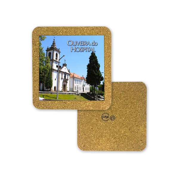Tile 10cm in cork base