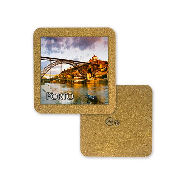 Tile 15cm in cork base