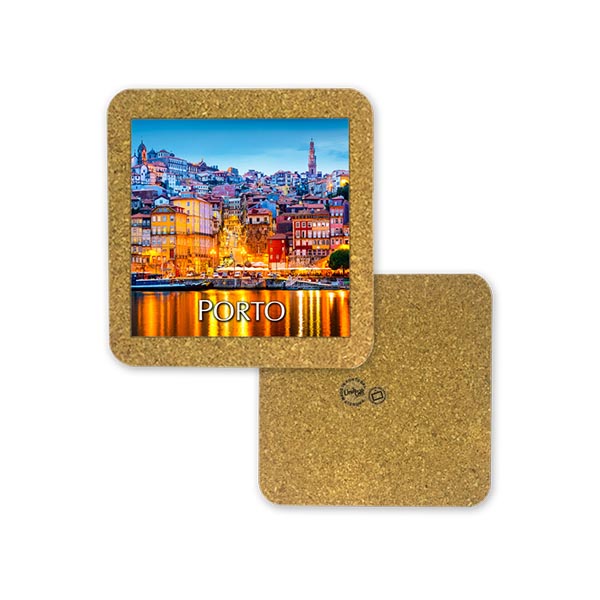 Tile 15cm in cork base