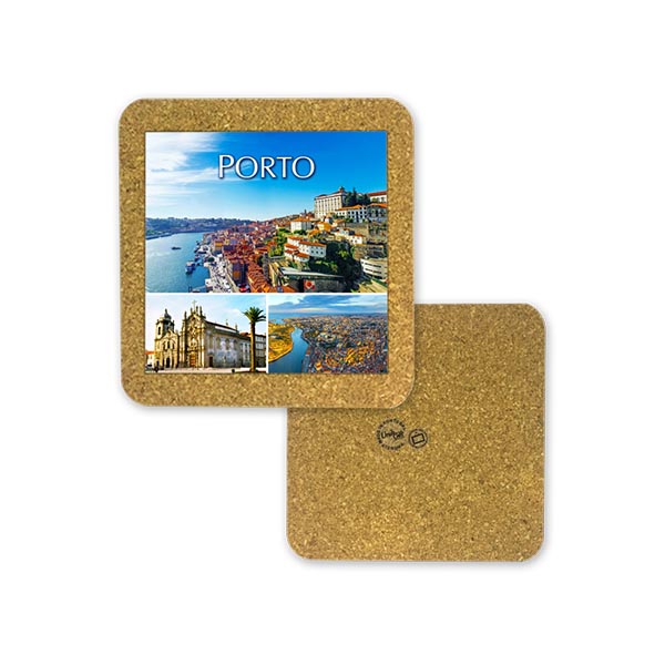 Tile 15cm in cork base