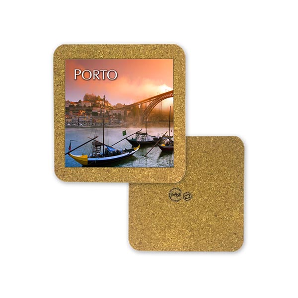 Tile 15cm in cork base