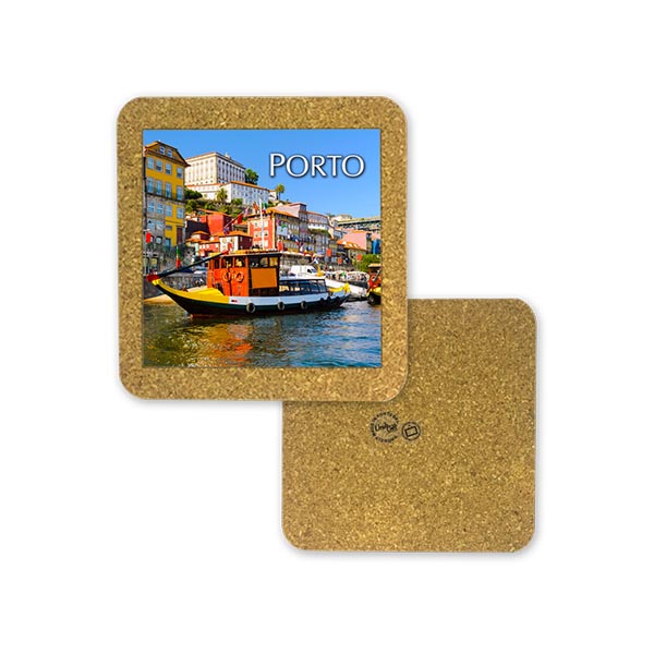 Tile 15cm in cork base