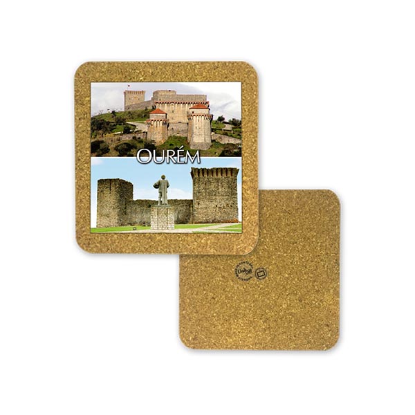 Tile 15cm in cork base