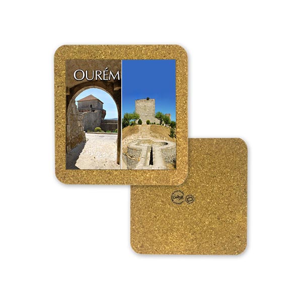 Tile 15cm in cork base